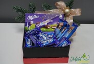 Коробочка с конфетами Milky Way и Milka — фото 1